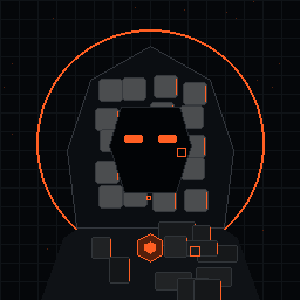 The Last Block pixel character artwork